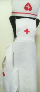 Kids Costumes to Hire - Nurse GIRL - apron, hat, bag